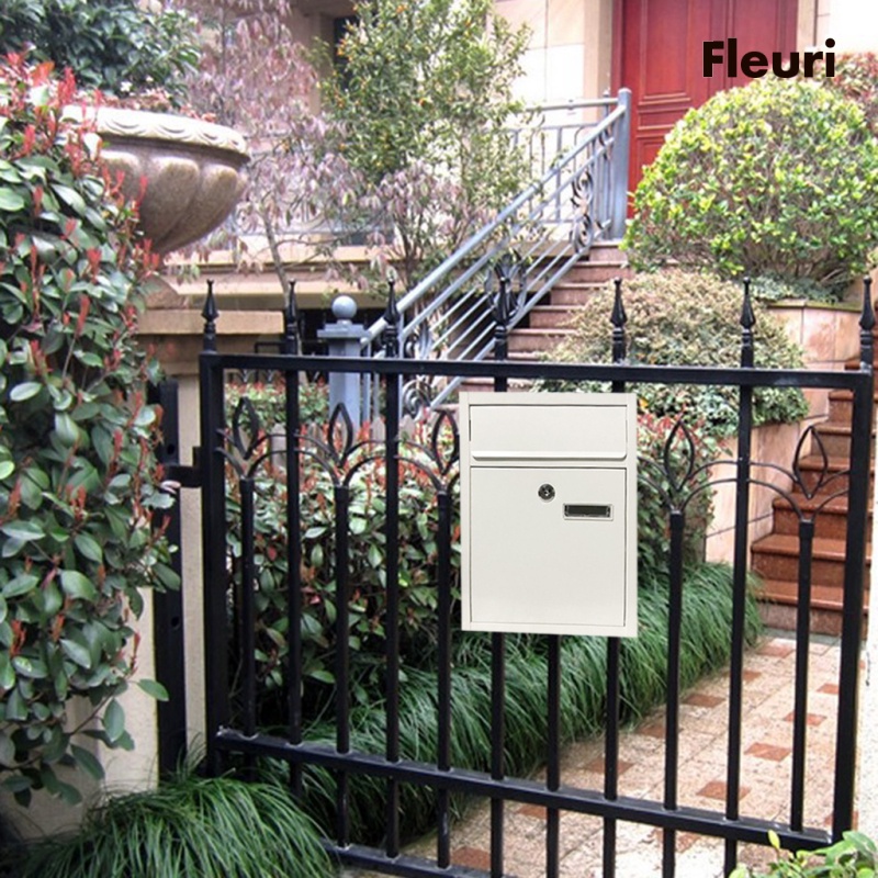 [Fleurir] Hộp Thư Hộp Thư Hộp Thư In Hình Báo An Toàn Ngoài Trời