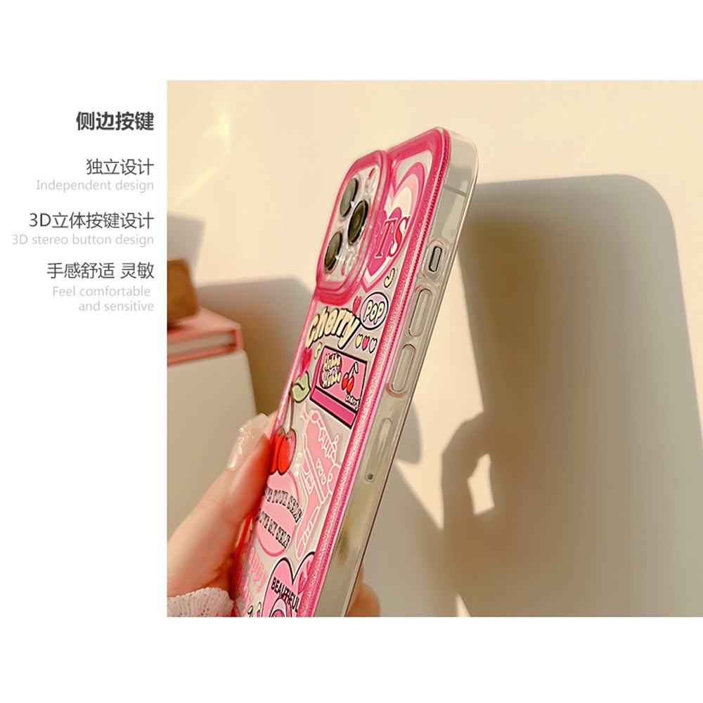 Ốp Điện Thoại Mềm In Hình Cô Gái Cá Tính Cho iphone 14 promax 14 pro 11 12 pro max 13 / 6 / 7 / 8plus / X max