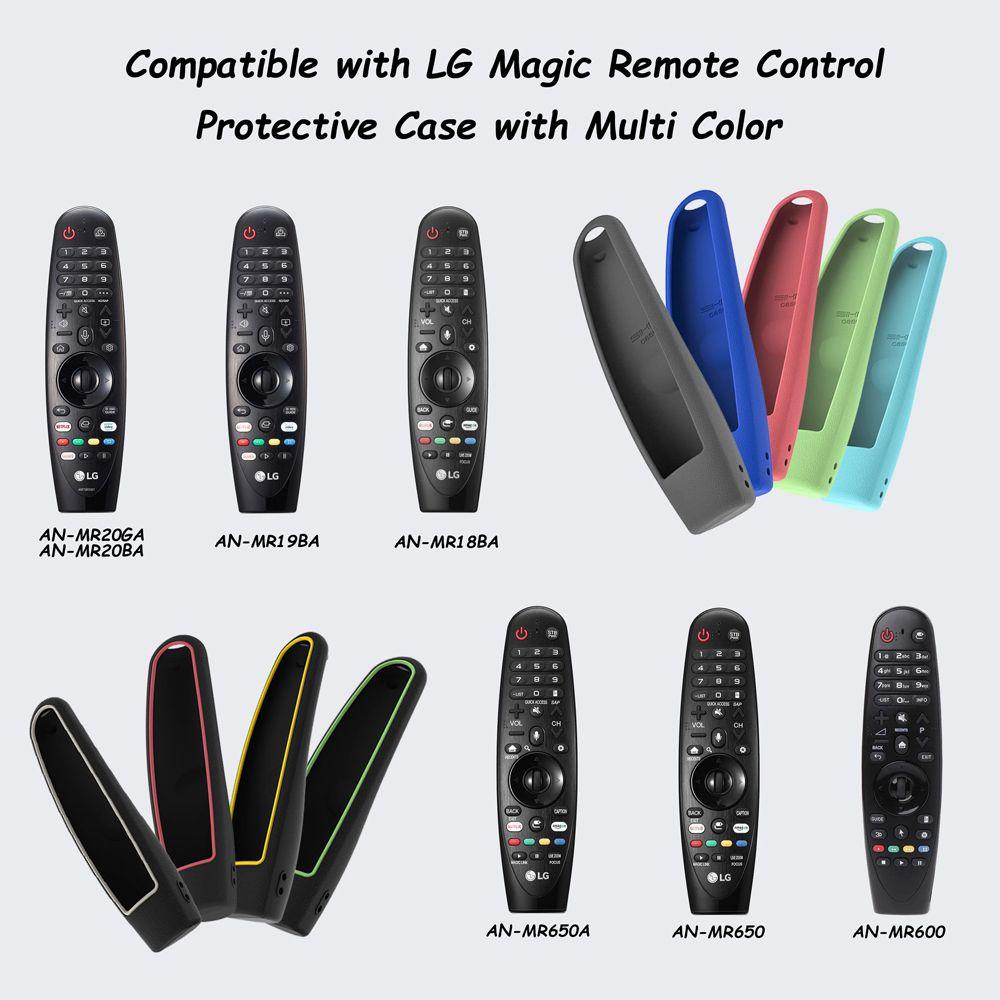 TAYLOR1 TV Remote Control Remote Control Cases AN-MR19BA Remote Protector Cover LG AN-MR600 Cover AN-MR650 Magic Remote Control Cover Dustproof Shockproof Cover AN-MR20GA AN-MR18BA Remote Shell Bag