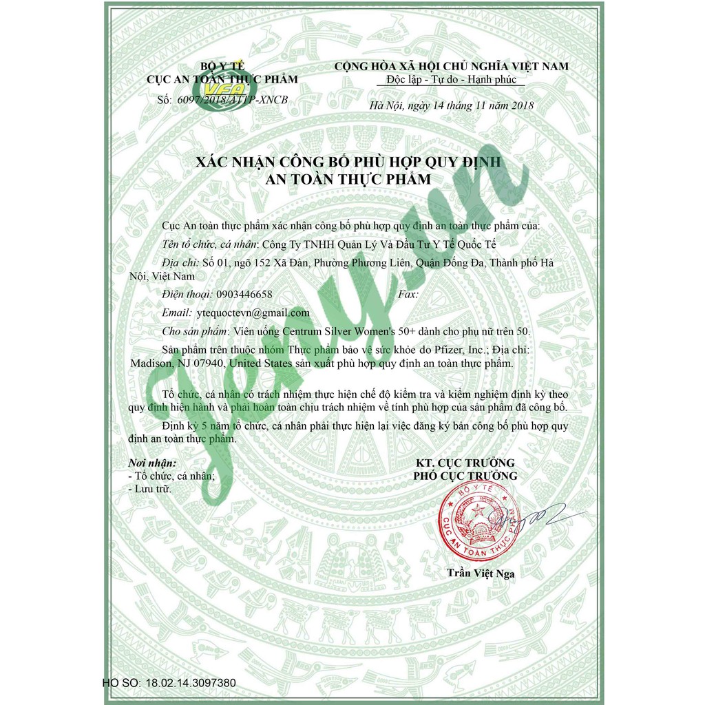 Vitamin Tổng Hợp Centrum Silver Ultra Women's 50+ cho nữ giới trên 50 tuổi | Thế Giới Skin Care