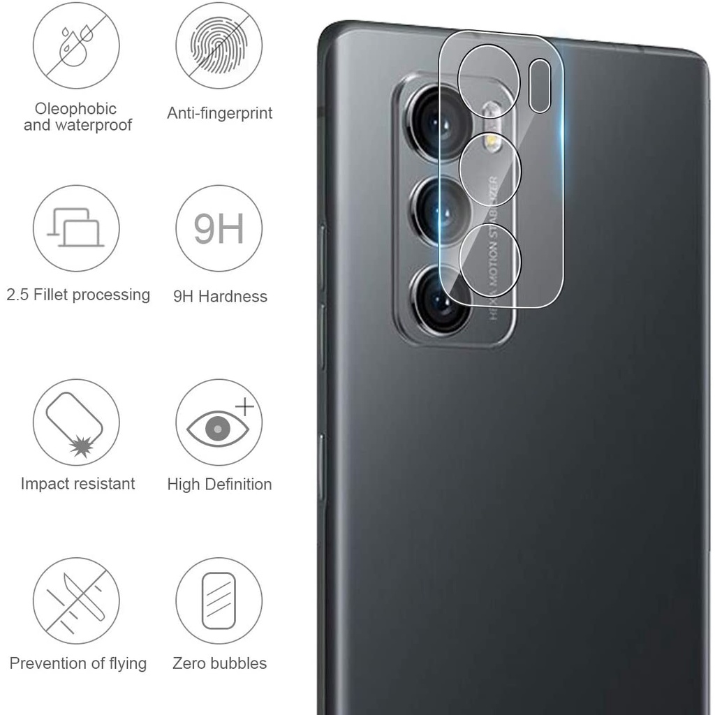 Kính Cường Lực 9H Chất Lượng Cao Bảo Vệ Camera Sau Điện Thoại LG Wing 5g
