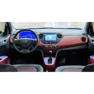 HYUNDAI i10: Film PPF dán full bộ nội thất HYUNDAI i10- AUTO6- chống xước, che phủ các vết xước cũ, tạo độ bóng cho xe
