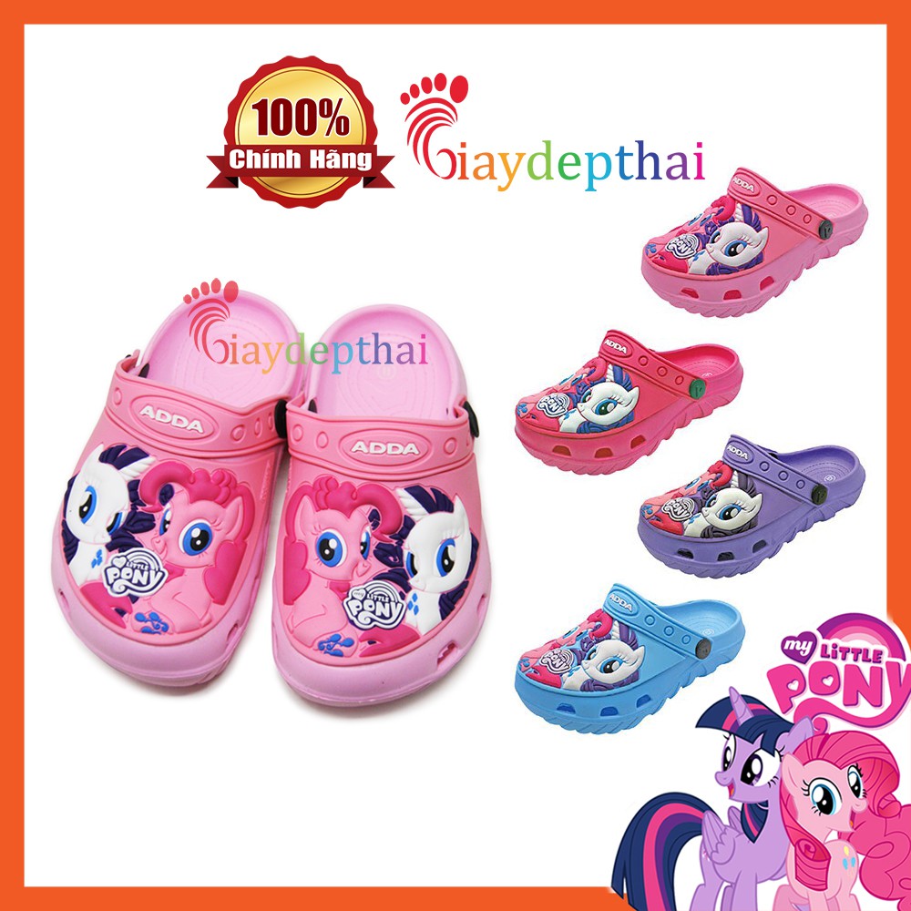 Giày sục cho bé gái ngựa Pony Thái Lan Adda 54U12