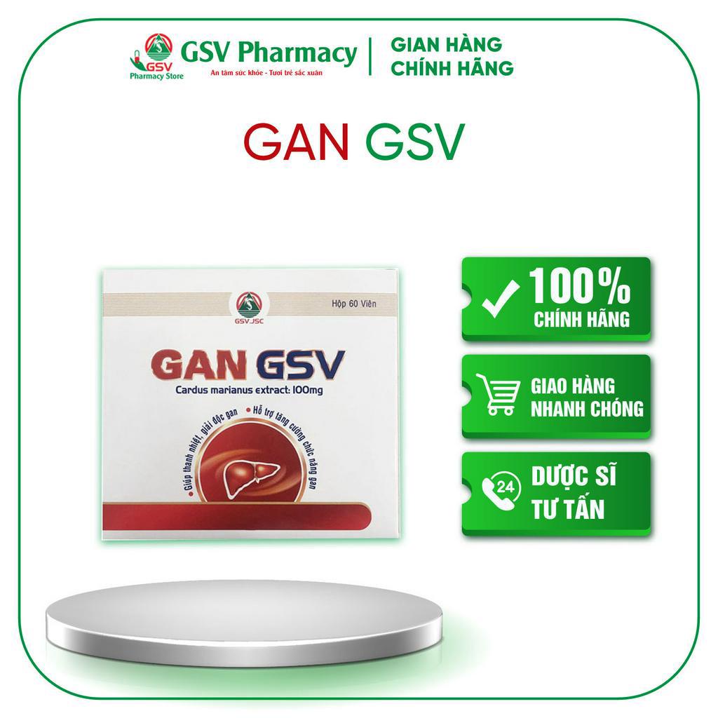 GAN GSV - Mát gan, thanh nhiệt