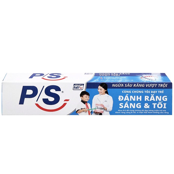 Kem Đánh Răng P/S Ngừa Sâu Răng Vượt Trội 180g.Kèm hàng tặng