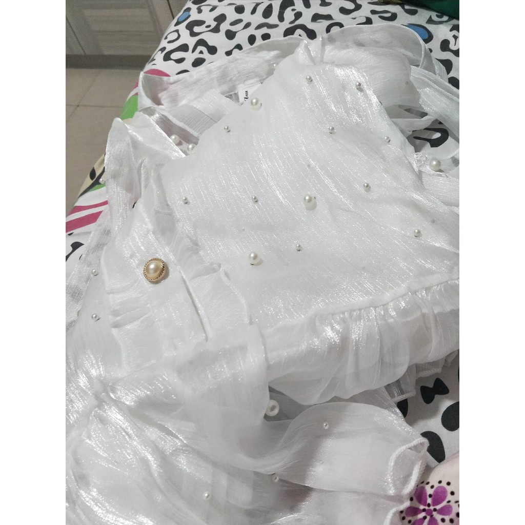 ♥️Đầm,Váy Voan đính ngọc2 màu Fzsize đươi 57kg