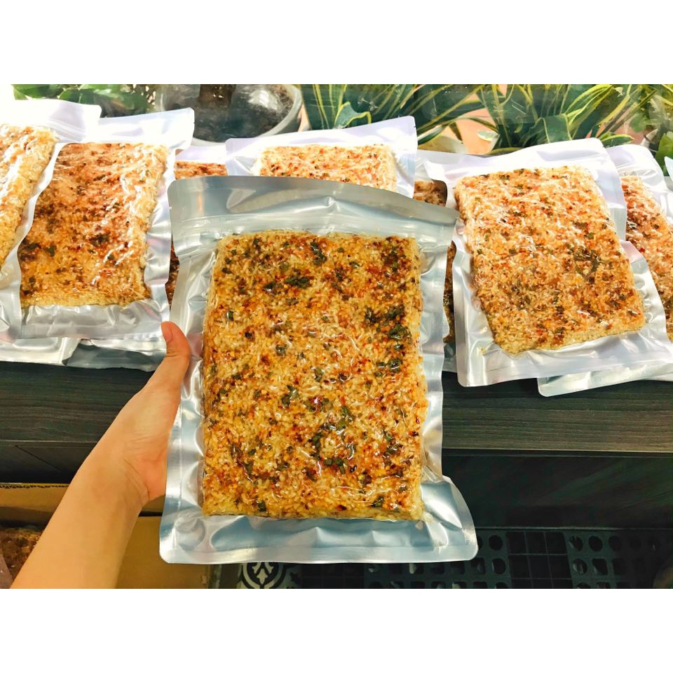 250G CƠM CHÁY CHÀ BÔNG TRỨNG MUỐI SẠCH NGON AN TOÀN