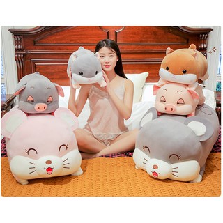 Chuột Bông, Gối Ôm Dễ Thương Mẫu Siêu Hot - Kích Thước 70cm - Hàng VNXK