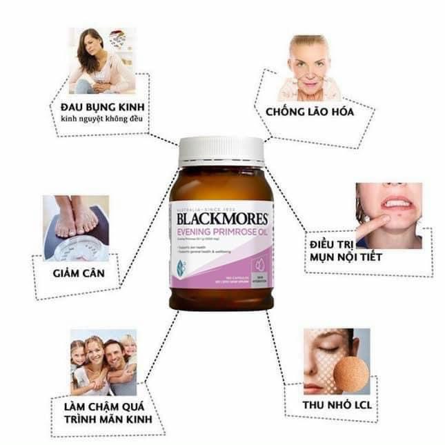 Tinh dầu hoa anh thảo Blackmores Evening Primrose Oil