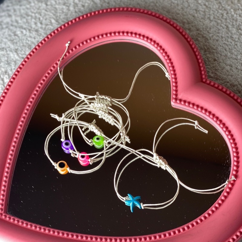 [029-034] Lắc tay dây rút Honniee