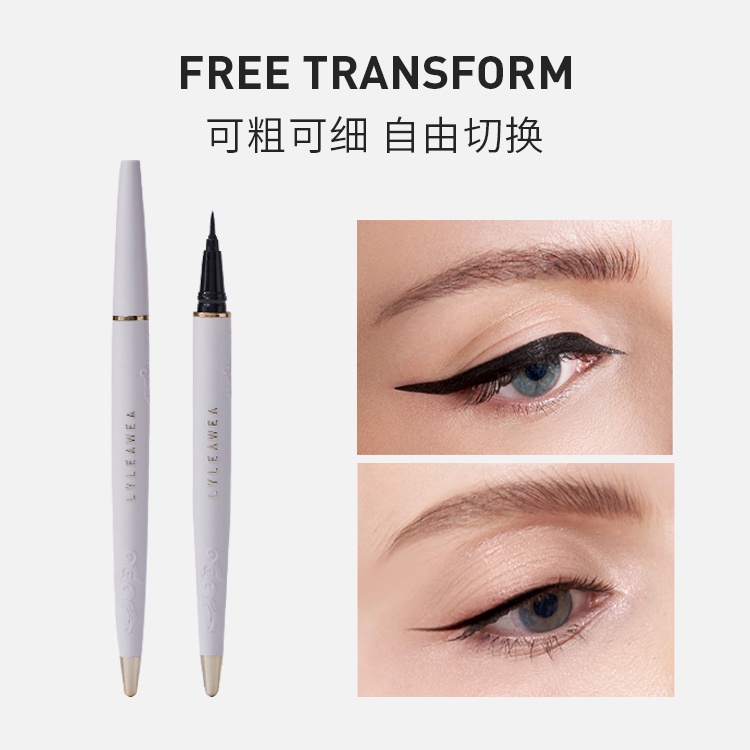 Bút Kẻ Mắt Dạng Lỏng Màu Đen Mau Khô Lâu Trôi Chống Thấm Nước Và Bền Màu Không Thấm Nước Xoáy Số 996
