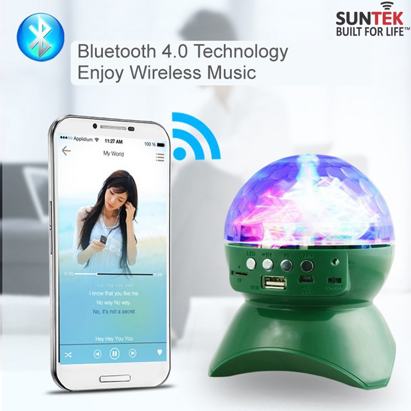 Đèn LED chiếu vũ trường kiêm Loa Bluetooth SUNTEK L-740