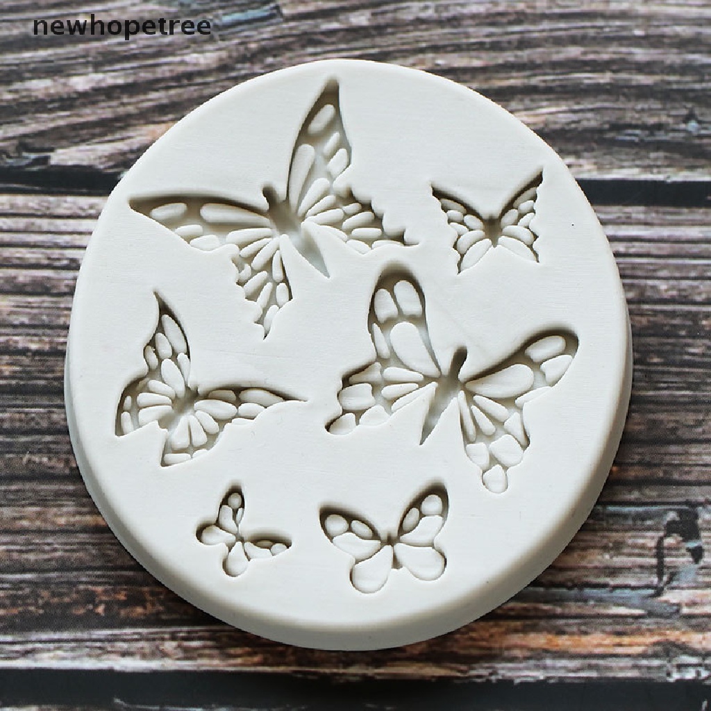 newhopetree Butterfly Fondant Silicone Mold Sugarcraft Wedding Cake Decorating Tools OIK