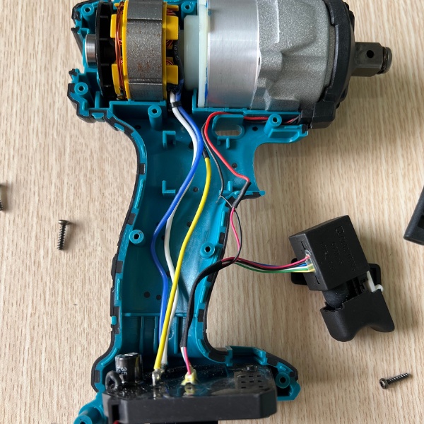 Máy siết bulong pin MAKITA không chổi than, máy bắn vít tháo mở ốc, bảo hành 12 tháng- Hàng loại 1 bản new 2022