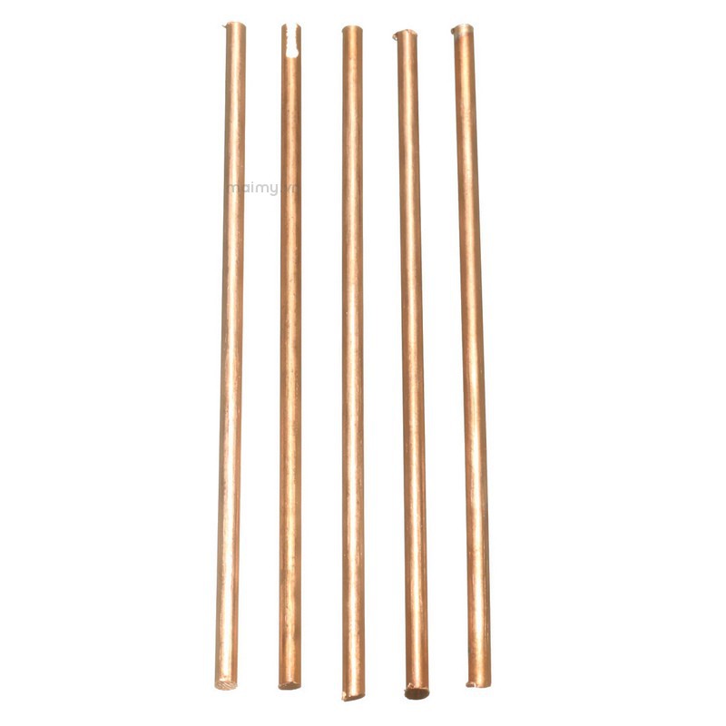 Set 5 Thanh Đồng Tròn Dài 3mm Đường Kính 100mm Chuyên Dụng