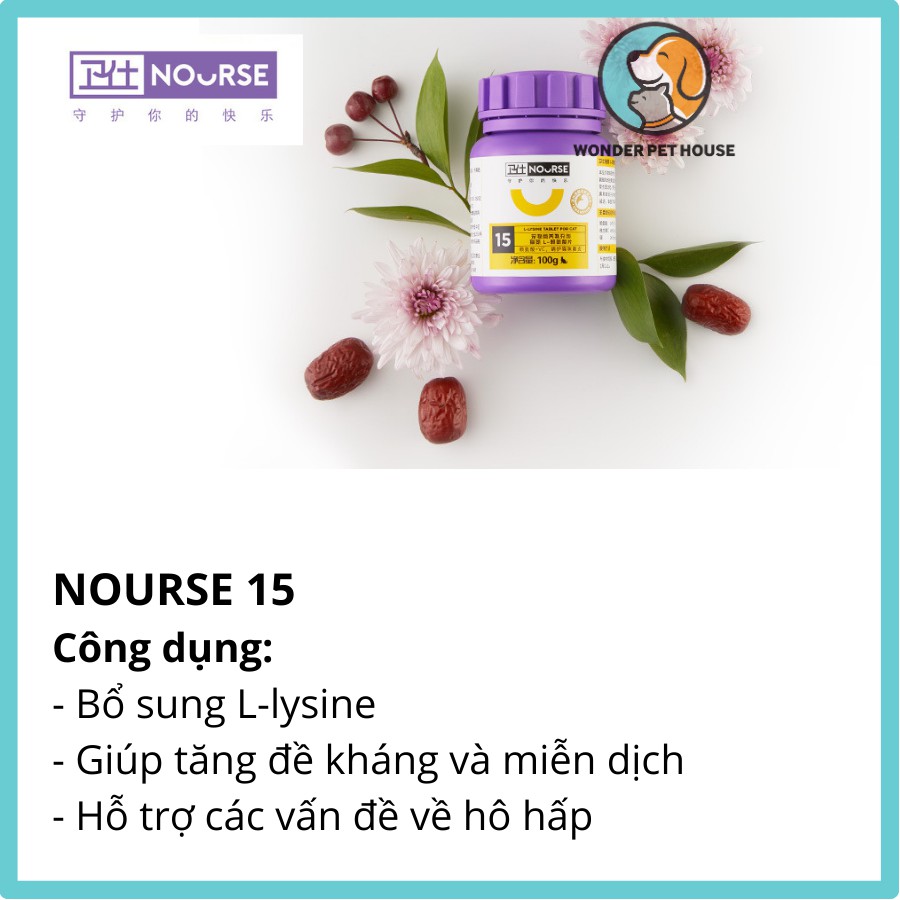 HỘP NGUYÊN, GEL NOURSE Vitamin Dinh Dưỡng Tổng Hợp Cho Mèo