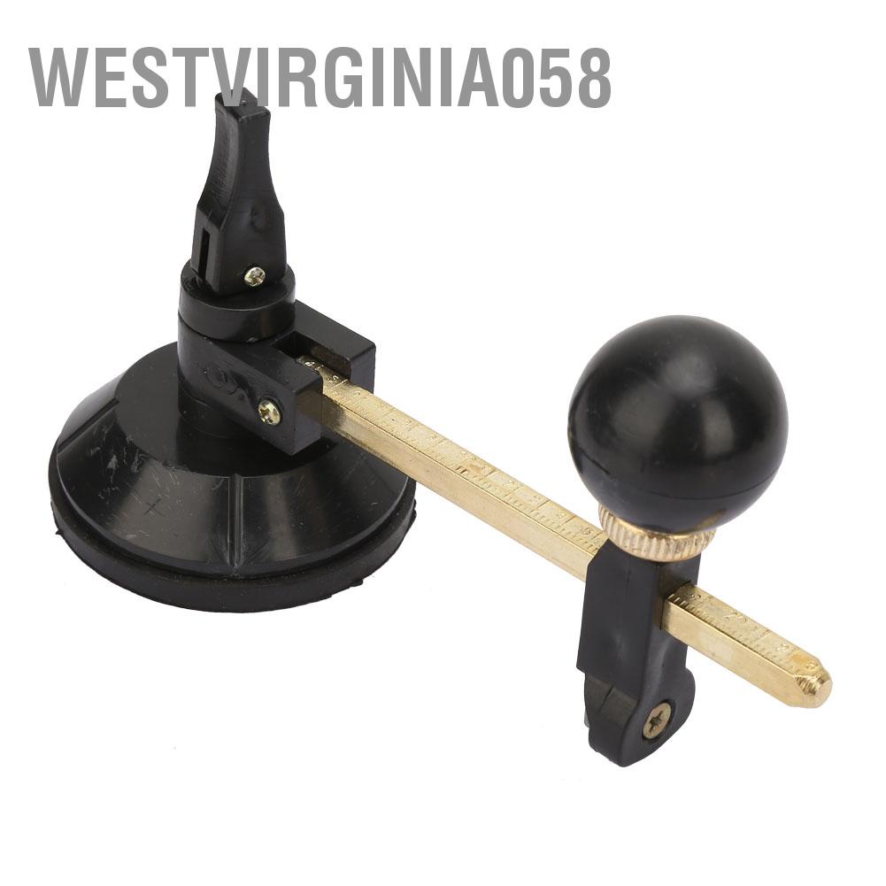 Có thể bán buôn Máy cắt thủy tinh 6 bánh xe hình tròn có vòng cốc hút Westvirginia058 Hàng giao ngay