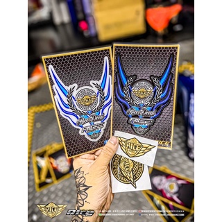Tem dán dè Ricedecal®️ Mẫu lửa New dán mọi loại xe