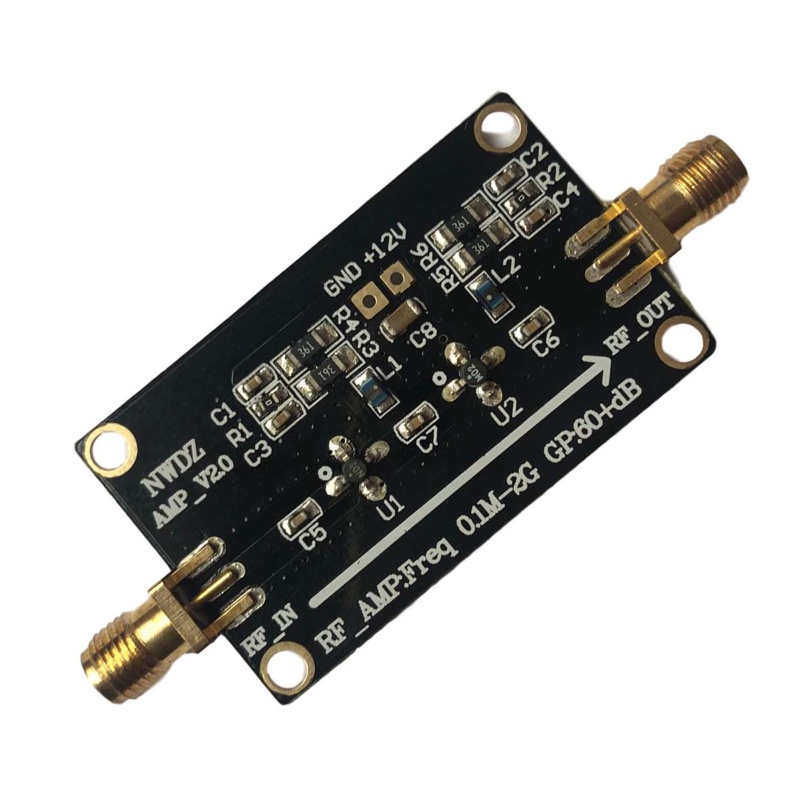 Bảng MạCh TiếNg ỒN zzz LNA 0.1M-2G 60DB RF KèM Phụ KiệN