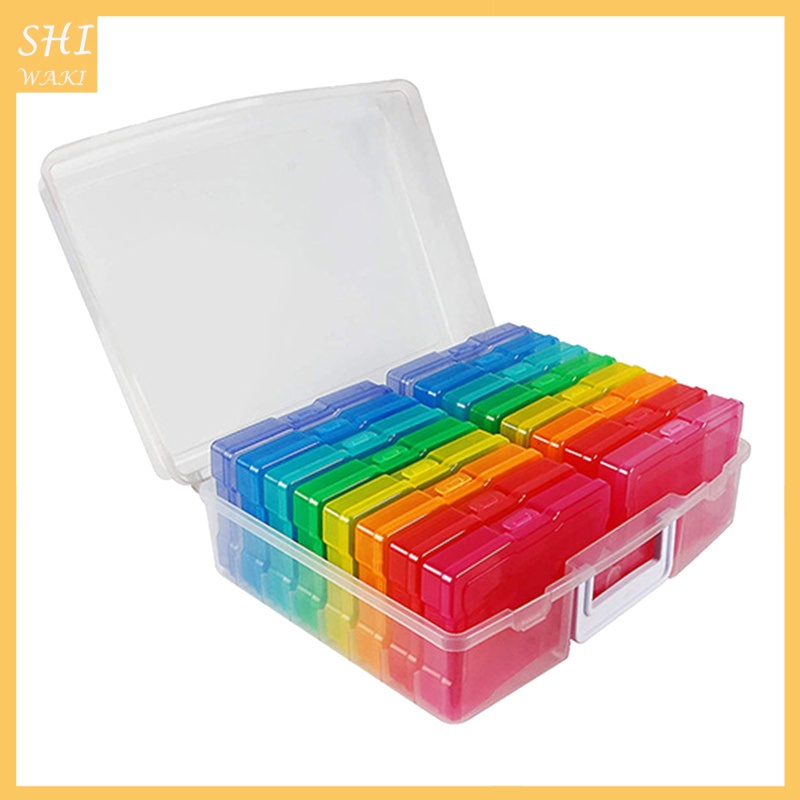 [In Stock]Photo Storage Holder Box Picture Case Keeper Clear Protect Photo Organizer