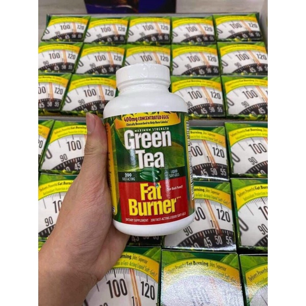 Viên uống giảm cân trà xanh GREEN TEA FAT BURNER 200 viên của Mỹ 🇦🇹🇦🇹 Cam kết chính hãng date 2024