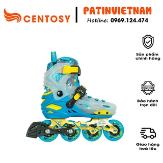 [Video-Ảnh] Giày Patin Cao Cấp Centosy Kids Pro 1 Tặng kèm túi đựng giày chuyên dụng+ bảo hộ tay chân cho bé