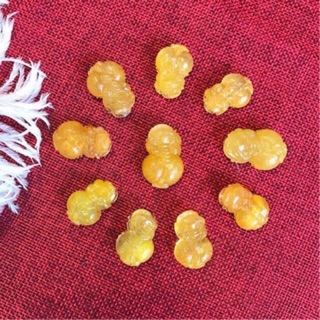 Tỳ Hưu tóc vàng size nhỏ nhẫn - Chiêu tài hút lộc phú quý phát tài
