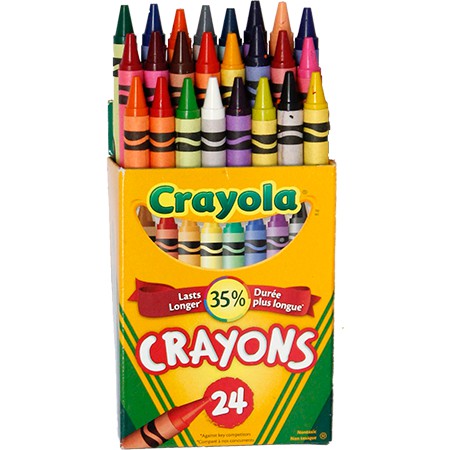 Crayola Crayons 24 ( bút sáp màu 24 màu)