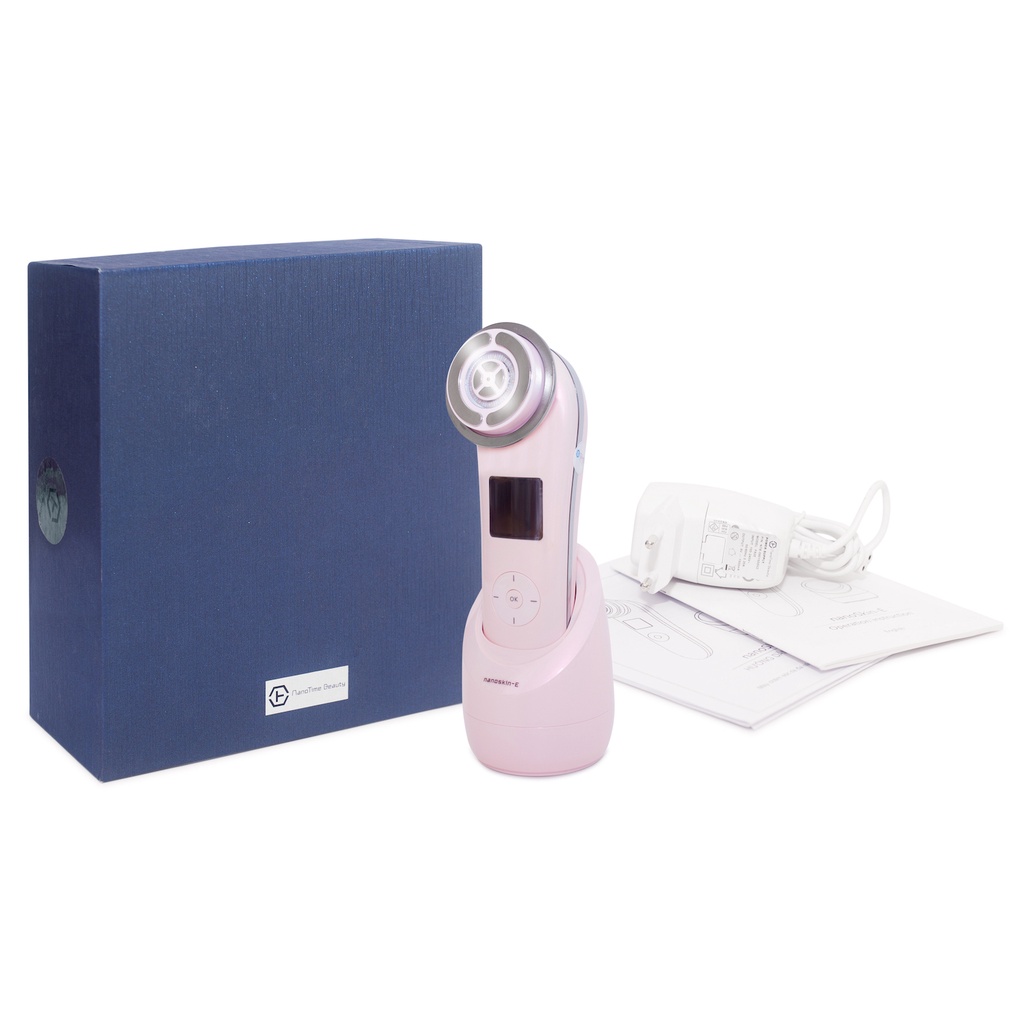 Máy nâng cơ trẻ hoá da 9in1  NanoTime F82E HTBeauty công nghệ Nano Photon RF, EMS , Sóng siêu âm tái tạo collagen