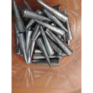 Bộ 5 cục chì nhọn câu cá 10g