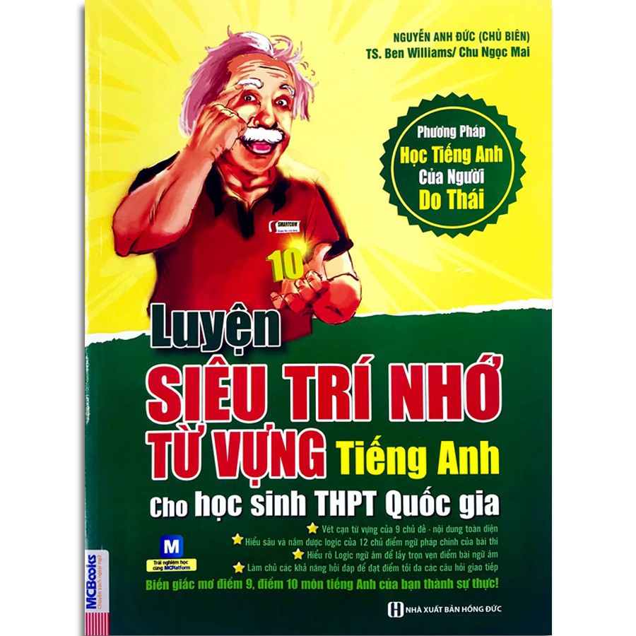 Sách - Combo Luyện Siêu Trí Nhớ Từ Vựng Tiếng Anh + Luyện Siêu Trí Nhớ Từ Vựng Tiếng Anh Dành Cho Học Sinh THPT Quốc Gia