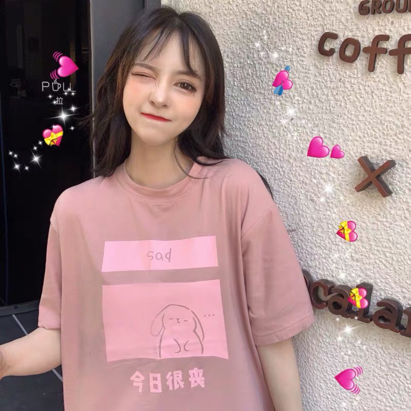 Áo thun thái UNISEX phom dài TAY LỠ giấu quần CHO CẢ NAM&NỮđủ size M-L-XL-XXL(BAO ĐỔI TRẢ MIỄN PHÍ)