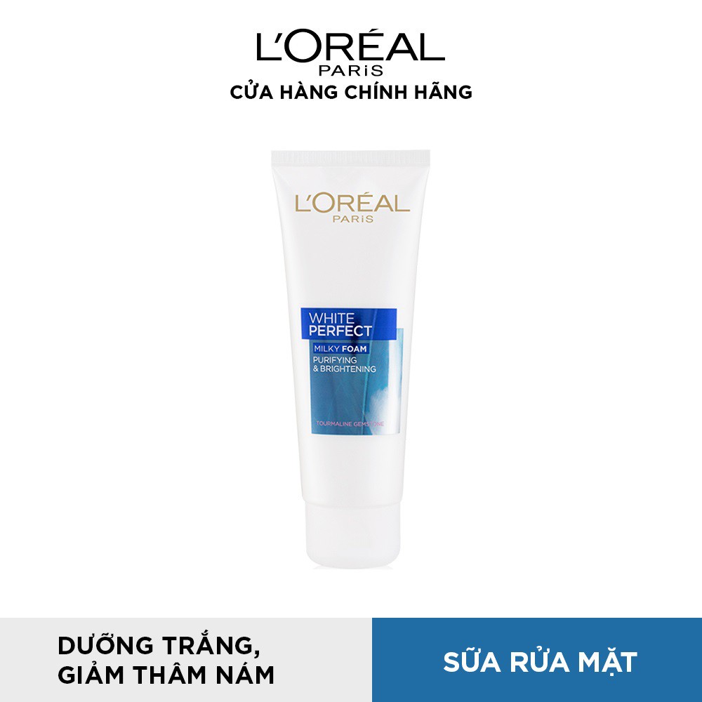 Sữa rửa mặt sáng da L'Oreal Paris Aura Perfect Milk foam 50ml / 100ml