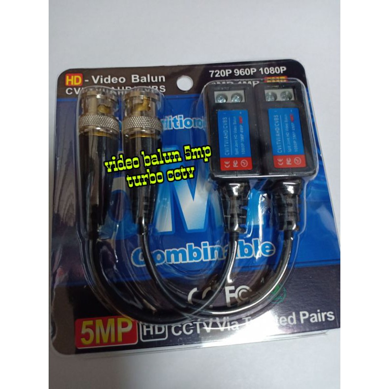 Bộ Hình Ảnh Balun 5mp