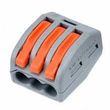 10 chiếc cút nối dây điện nhanh 3 cổng PCT 213 , KV774 213, cút nối nhanh dây điện 3 cổng