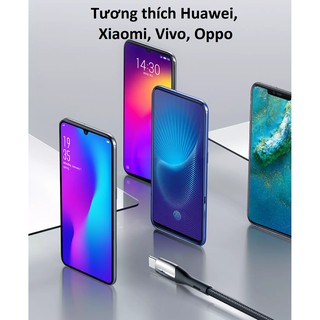 Cáp sạc và truyền dữ liệu Type-C Baseus Horizontal