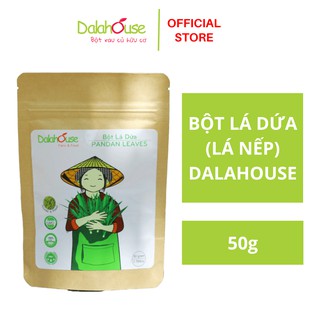 Bột Lá Dứa Nguyên Chất Sấy Lạnh Dalahouse 50g