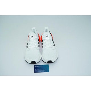 Giày Ultra Boost 2020 Cloud White And Coral Shoes
