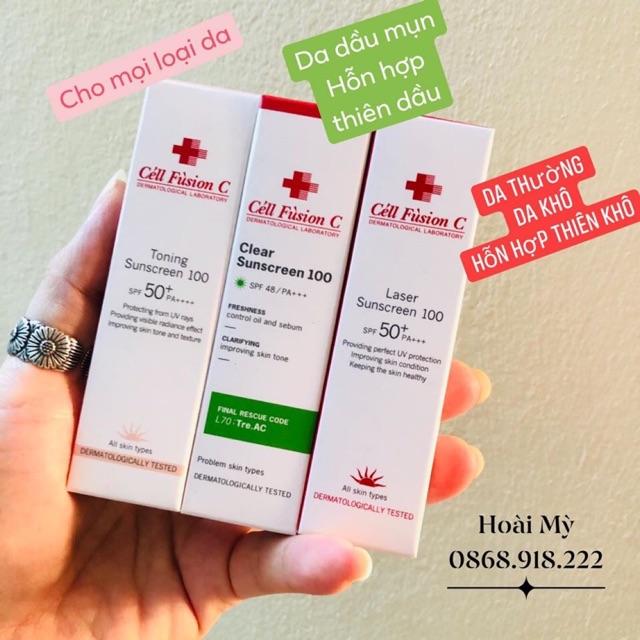KEM CHỐNG NẮNG CELL FUSION C