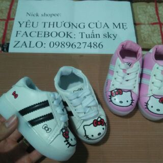 Giày Hello kitty đèn Led cho bé gái