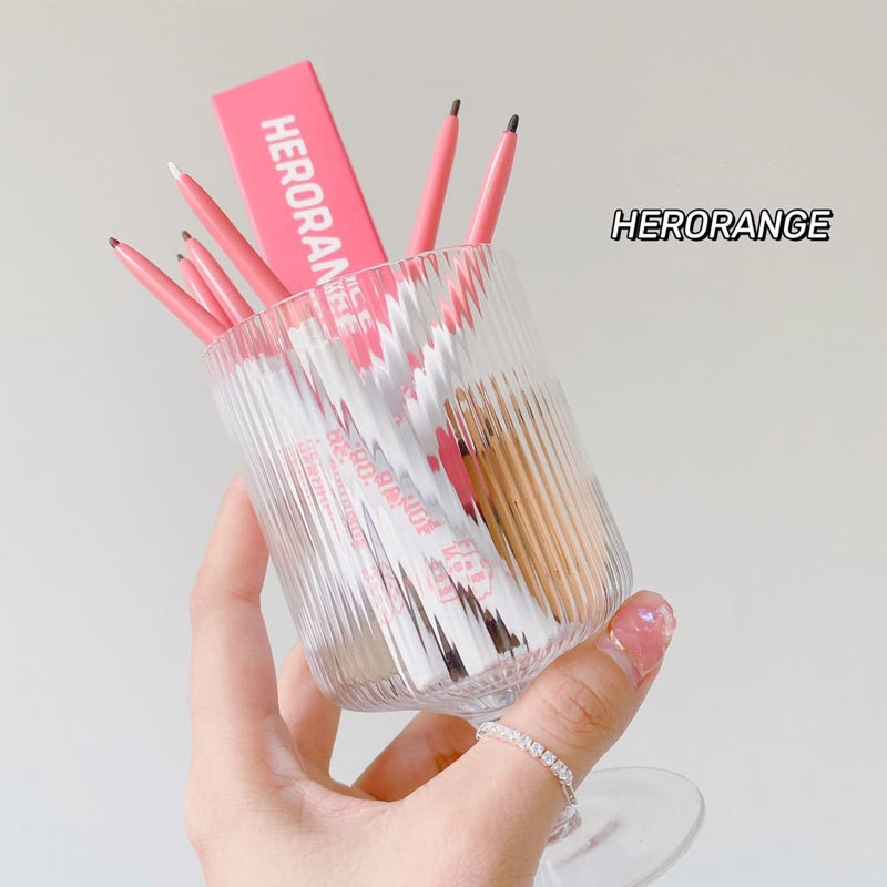 Bút chì kẻ mắt HERORANGE đầu mảnh 1mm chống thấm nước lâu trôi