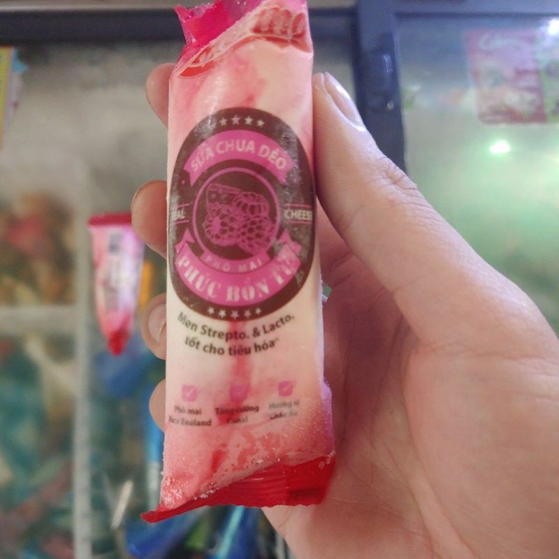 Sữa chua dẻo Merino phô mai phúc bồn tử