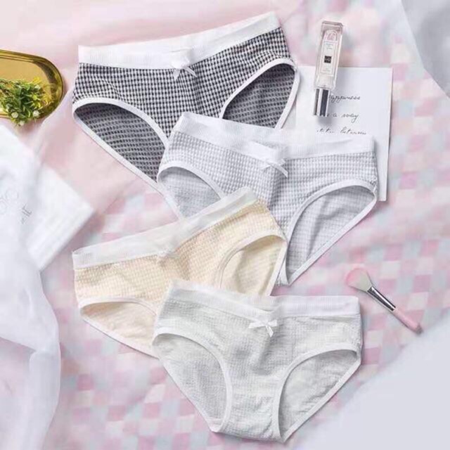quần lót cotton trần bông ms 008