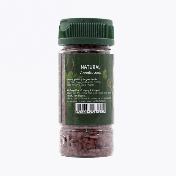 ( COMBO 5 HŨ) NATURAL Hạt Điều Đỏ 50gr Dh Foods Là gia vị góp phần tạo nên màu sắc bắt mắt và tăng thêm mùi vị