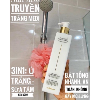 Sữa tắm truyền trắng medifferent in shower tone up cream