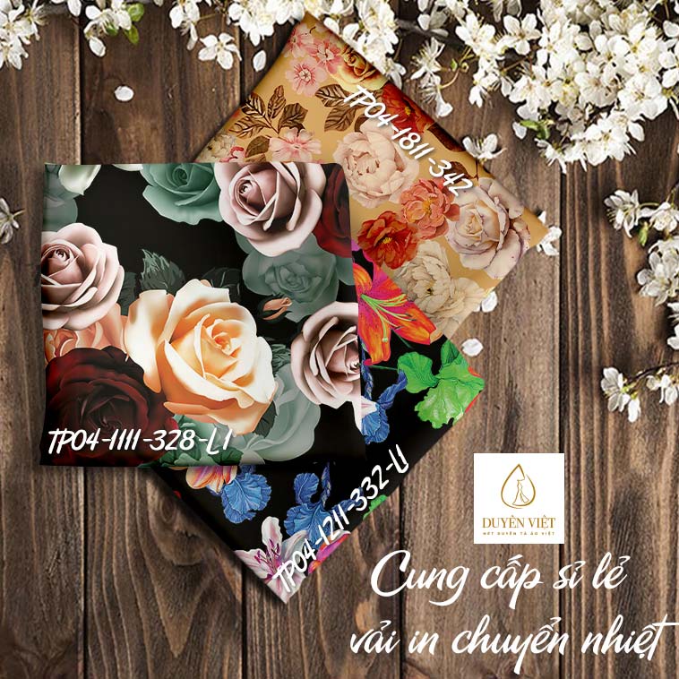 Vải Lụa Satin cao cấp in chuyển nhiệt- may áo dài, đầm thời trang, sơ mi thời trang, đồ bộ pijama cao cấp (BÁN MÉT)
