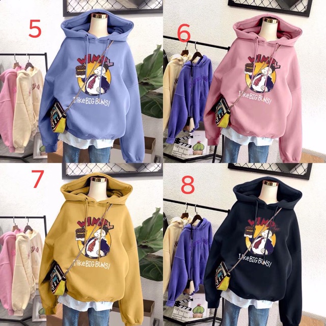 Áo hoodie lót nỉ