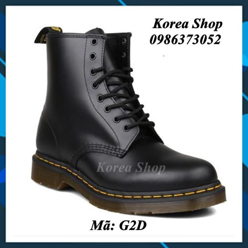 Giày Dr Martens Cao Cổ Nam/ Nữ Da Bò Cao Cấp Mã G2D Full Box . 😷 > .. : You ; , ‣ , $ eͫ