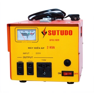 MÁY BIẾN ÁP SUTUDO - 2KVA - DÂY ĐỒNG