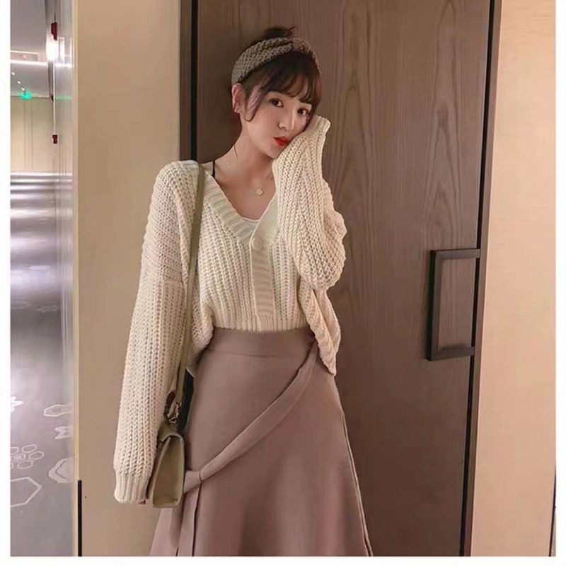 Áo cardigan len nữ dài tay